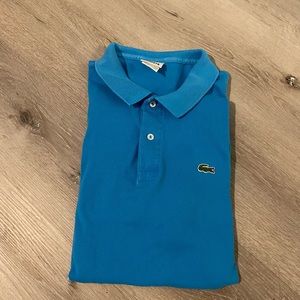 Lacoste Pique Polo (Blue)